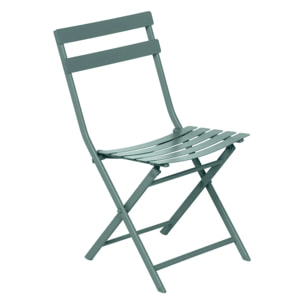 Chaise de jardin pliante Greensboro Vert jade