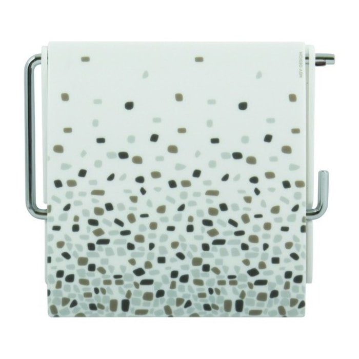 Porte rouleau papier wc Mural BREST Gris MSV