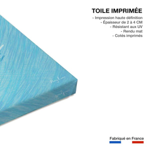 Tableau paysage nature swimming pool  Toile imprimée