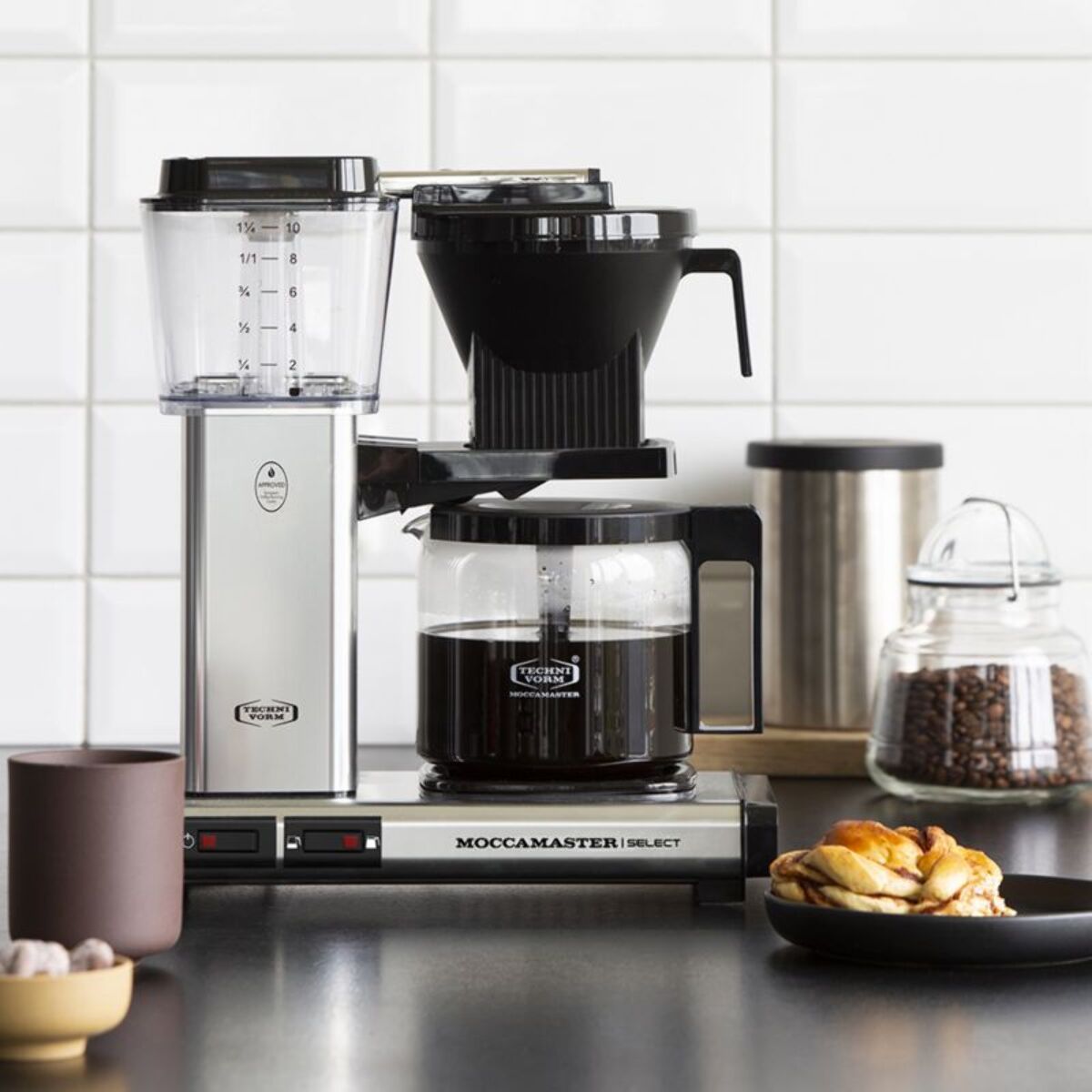 Cafetière filtre MOCCAMASTER Brushed