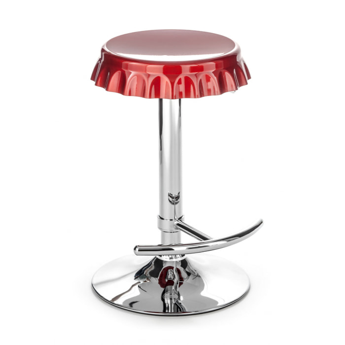 Oresteluchetta Sgabello bar JEAN RED