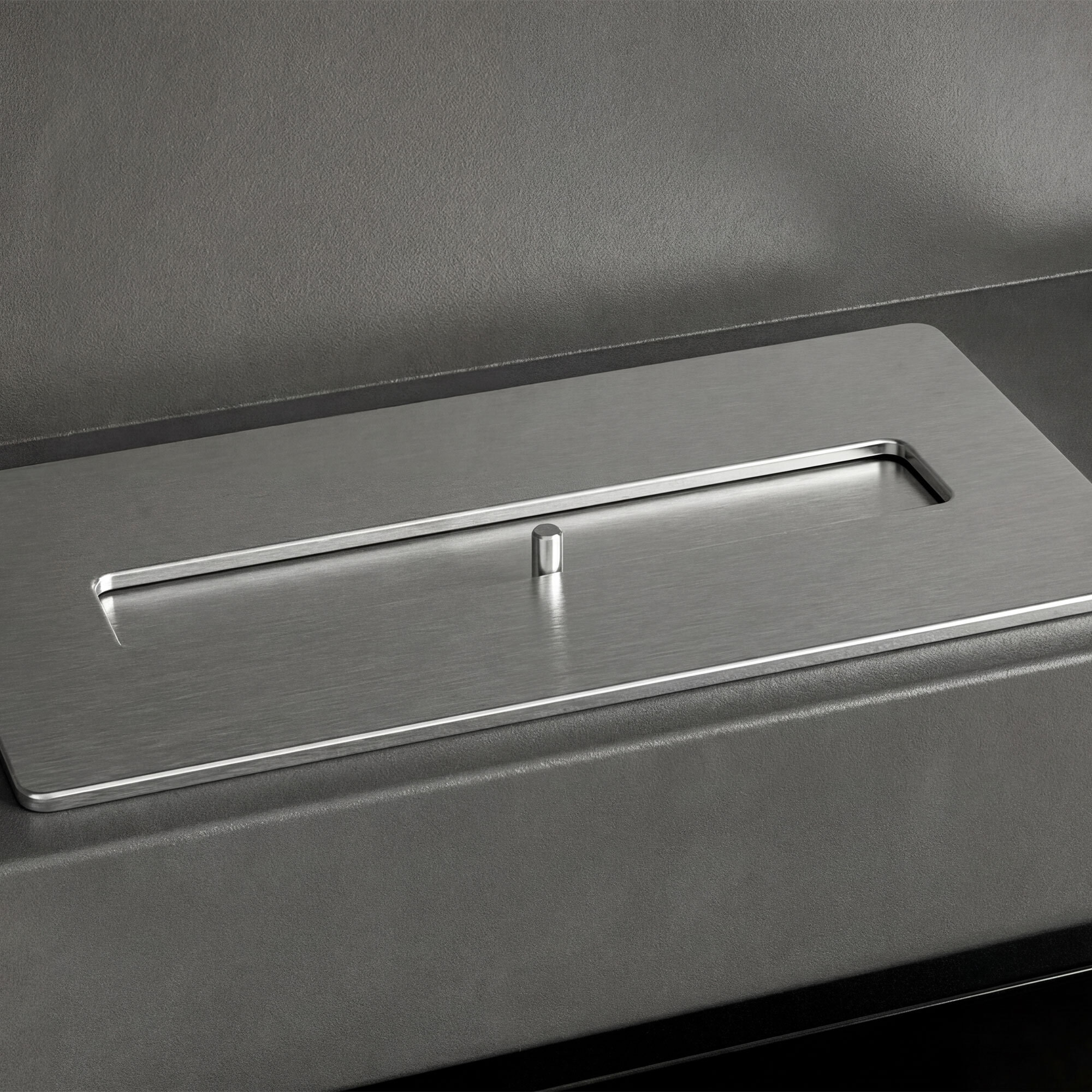 Vespasiano - Camino a Bioetanolo da Parete 80x51x16 cm con 2 Bruciatori 3 Litri Nero