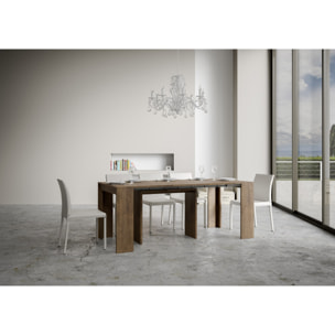 Console extensible 90x42/198 cm Mia Small Noyer