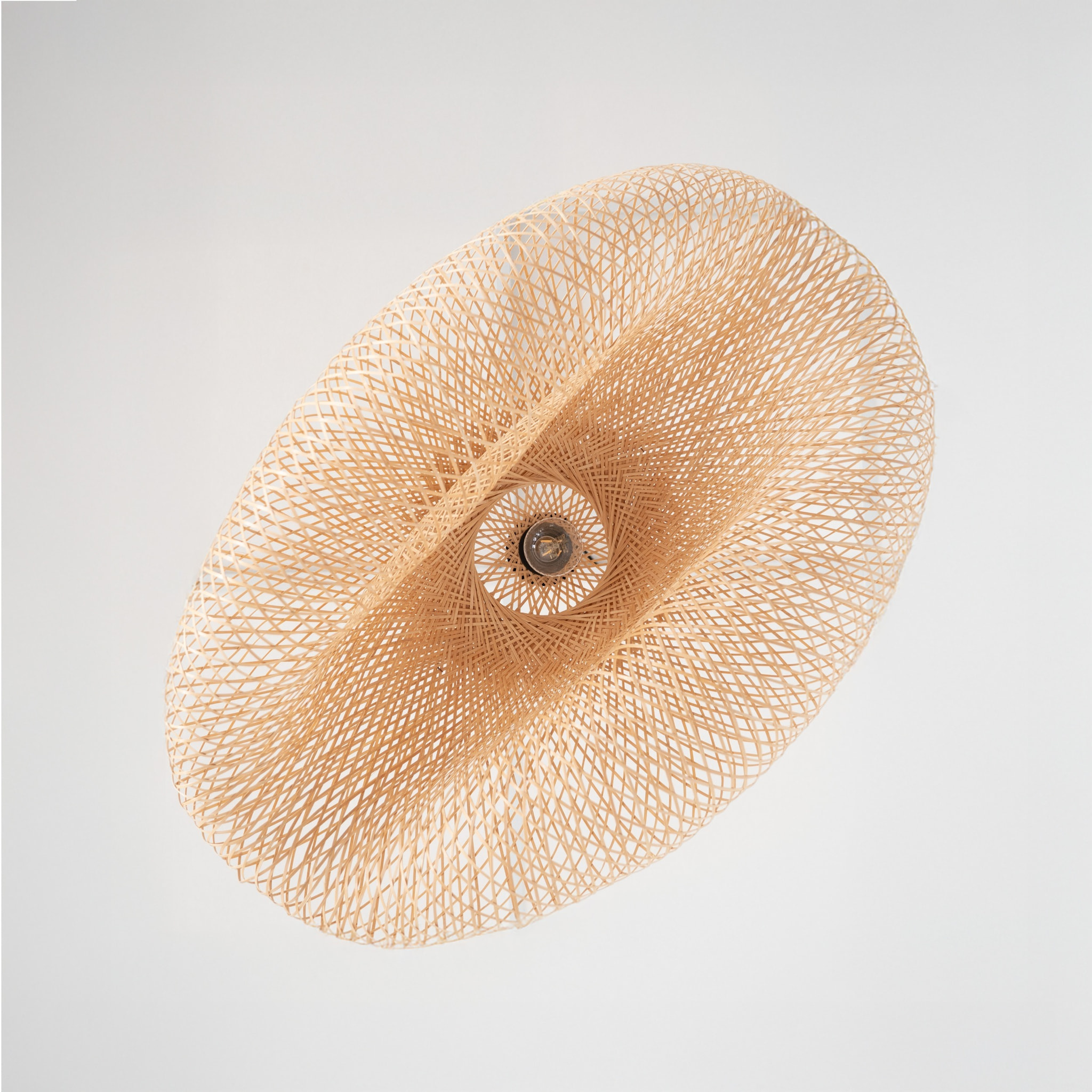 Suspension en bambou naturel D88 cm - Anya