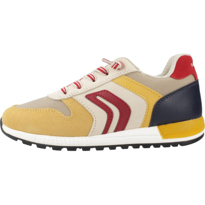 Zapatillas Niño de la marca GEOX  modelo J ALBEN AMARILLO
