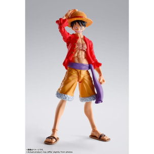 One Piece S.h. Figuarts Figura Monkey D. Luffy (il Raid di Onigashima) 14 Cm Bandai