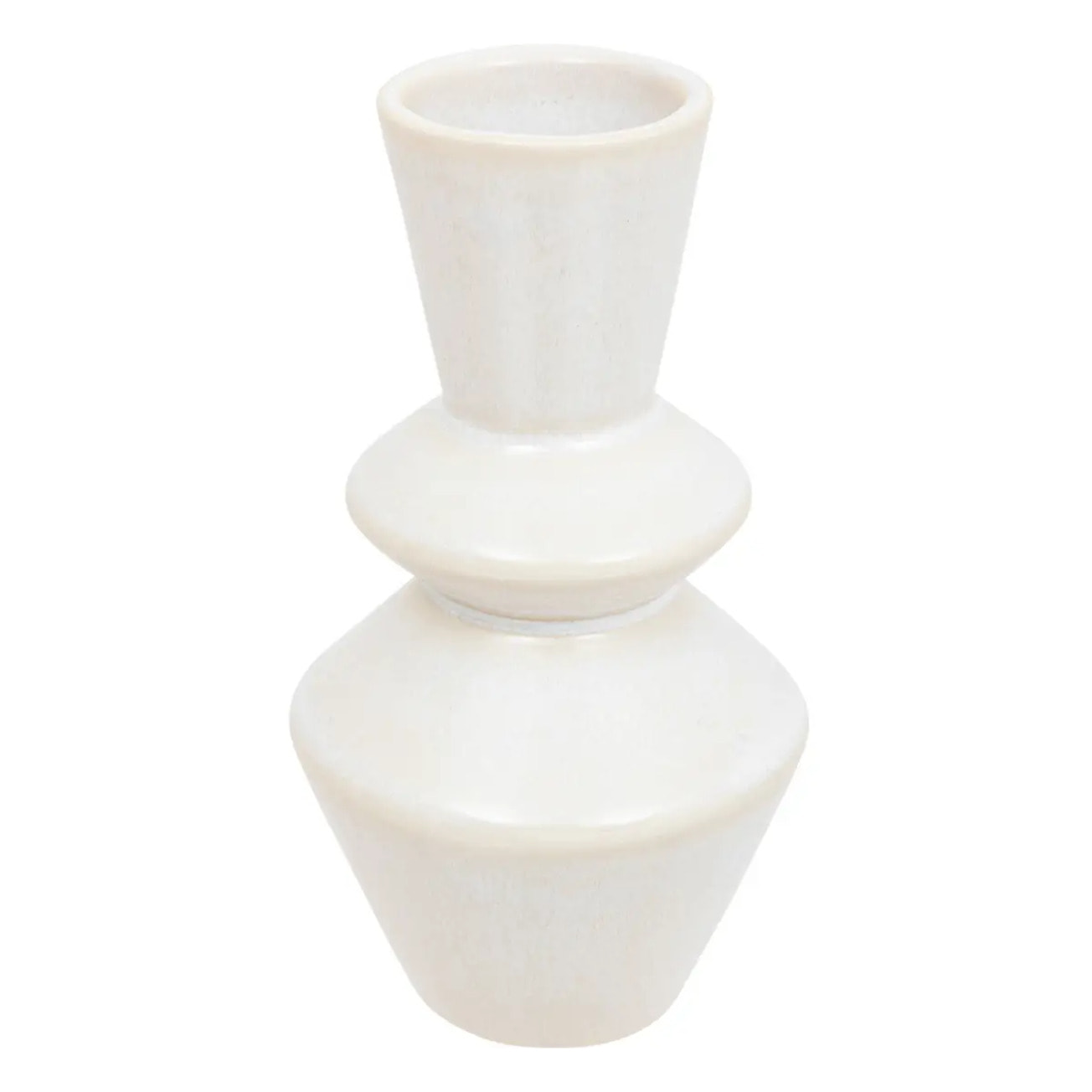 Soliflore forme "Soleya" D7cm blanc