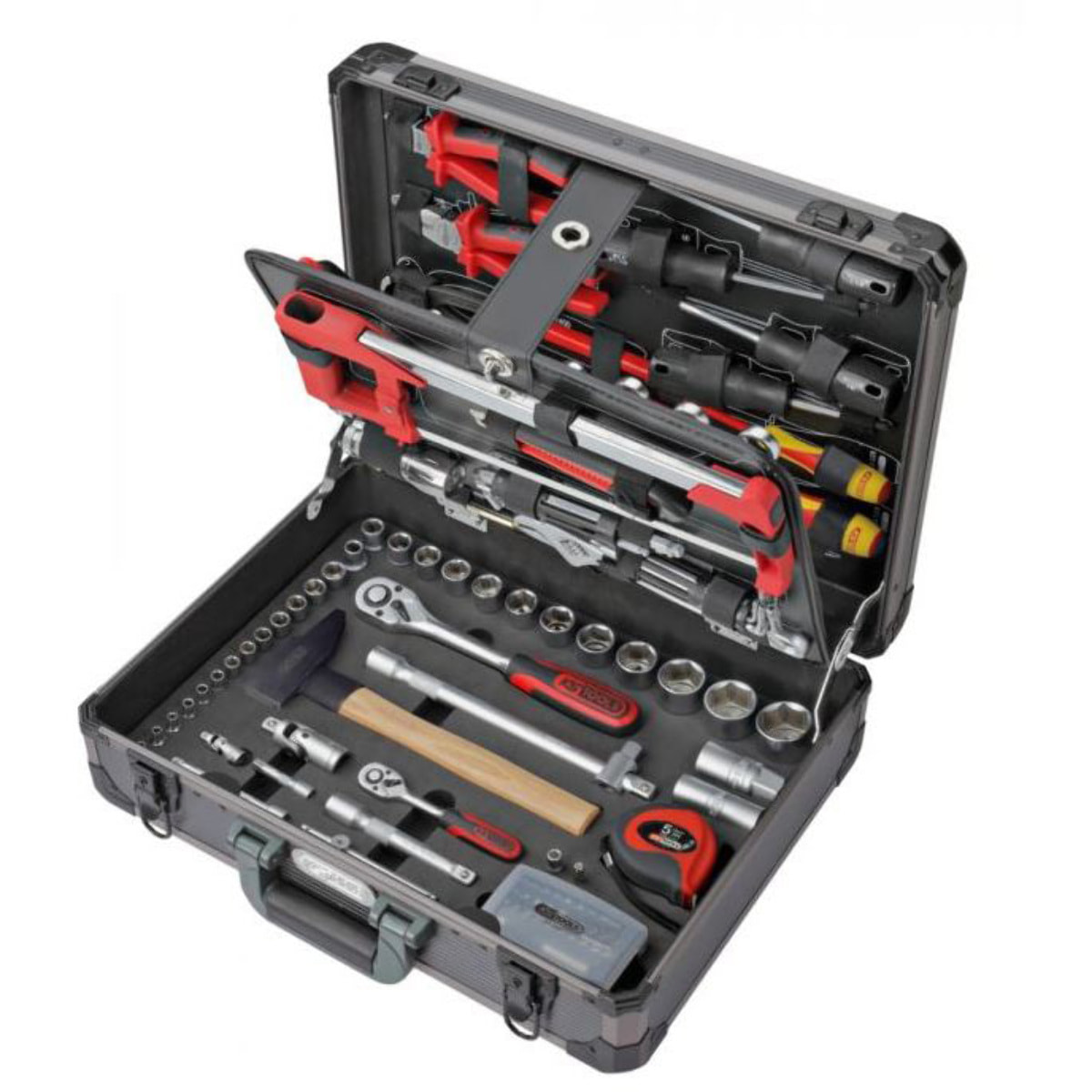 Coffret de maintenance Ultimate 1/4' - 1/2' - 131 pièces - KS TOOLS - 922.0731