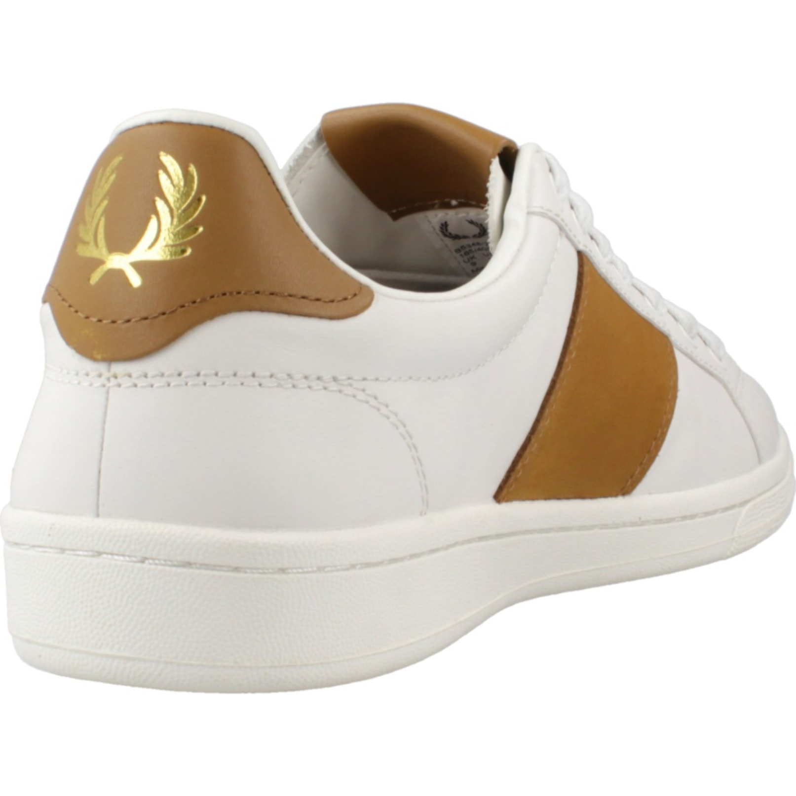 SNEAKERS FRED PERRY B721 LEATHER/BRANDE