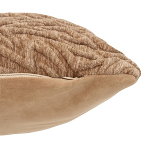 Coussin Betima rectangulaire 38x58cm marron
