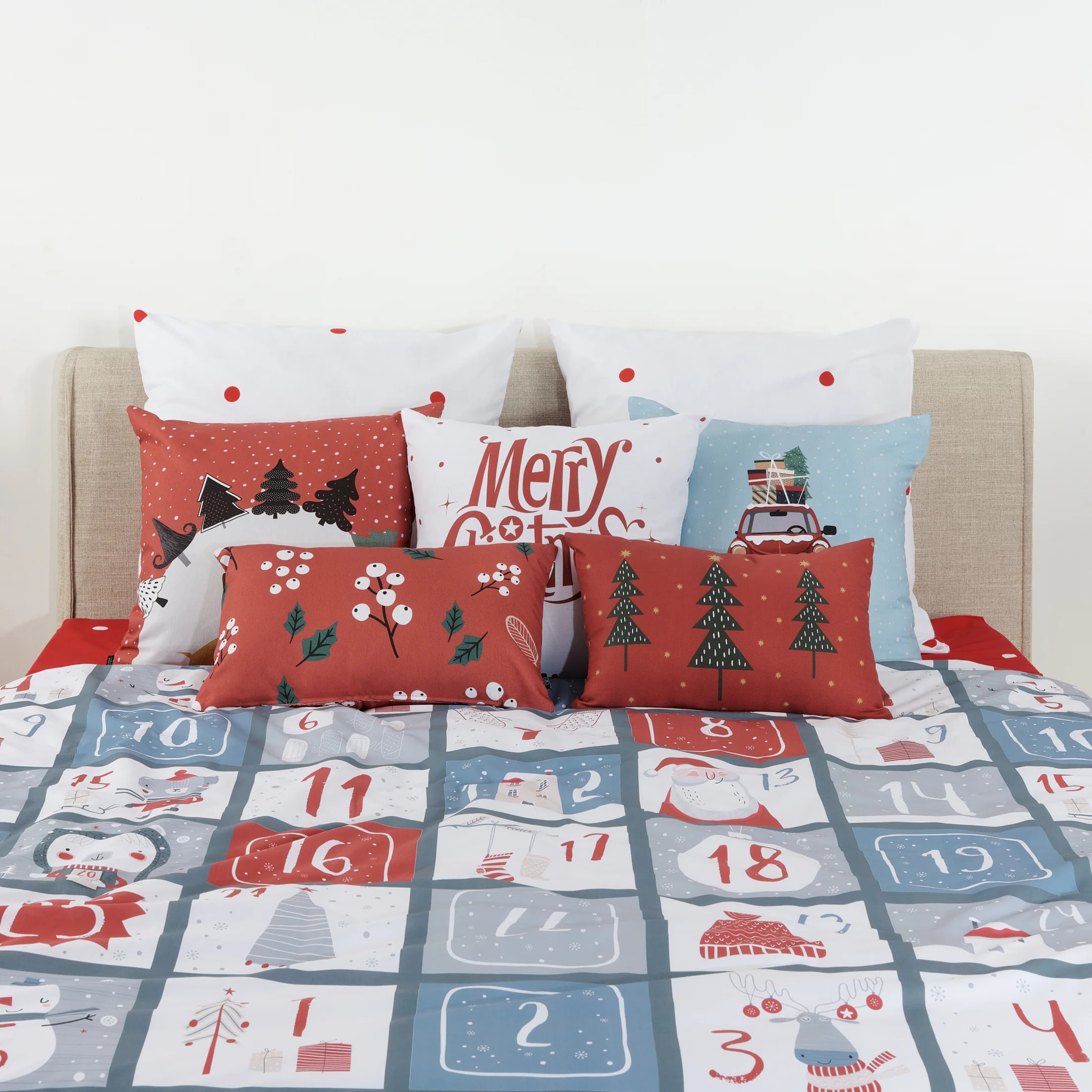 Housse de couette avec clics 100% coton Laponia 3