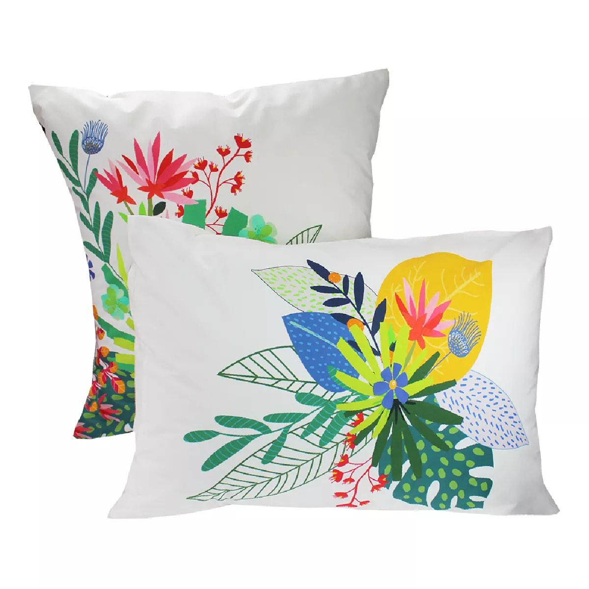 Taie d'oreiller Goa blanc