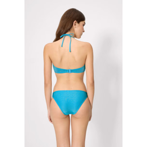 Slip bikini mini Blu