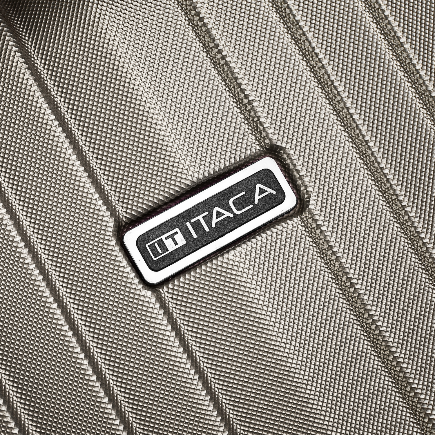 Juego De Maletas Rígidas Abs Itaca Sevron Champagne