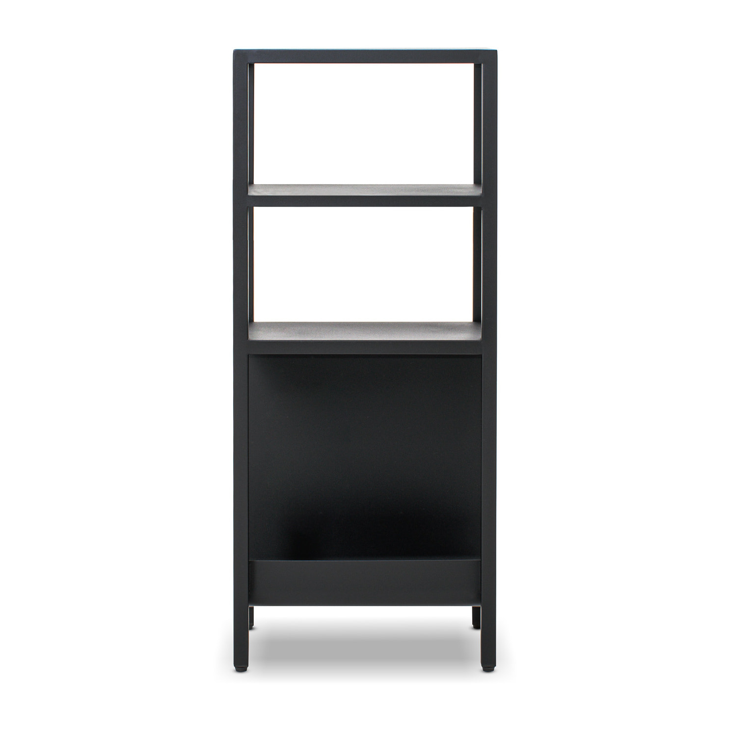 Bandha - Scaffale in metallo con 4 ripiani 85x35x20 cm