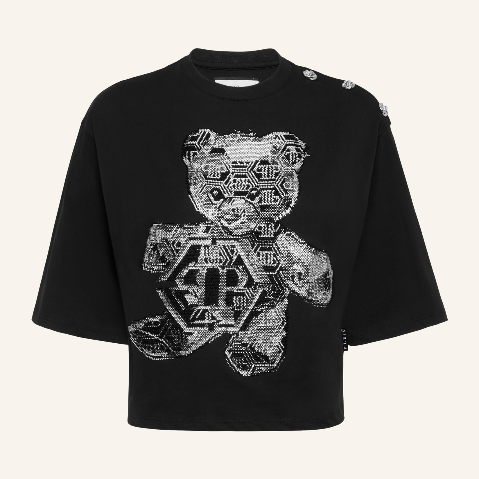 PHILIPP PLEIN Camiseta Cuello Redondo TEDDY