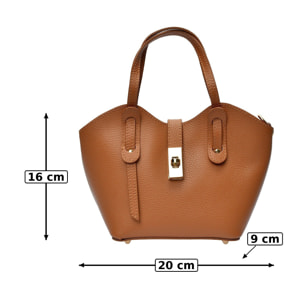 Tote Anna Luchini Cammello