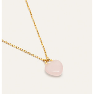 Collana Sweet Heart Stone Placcato Oro