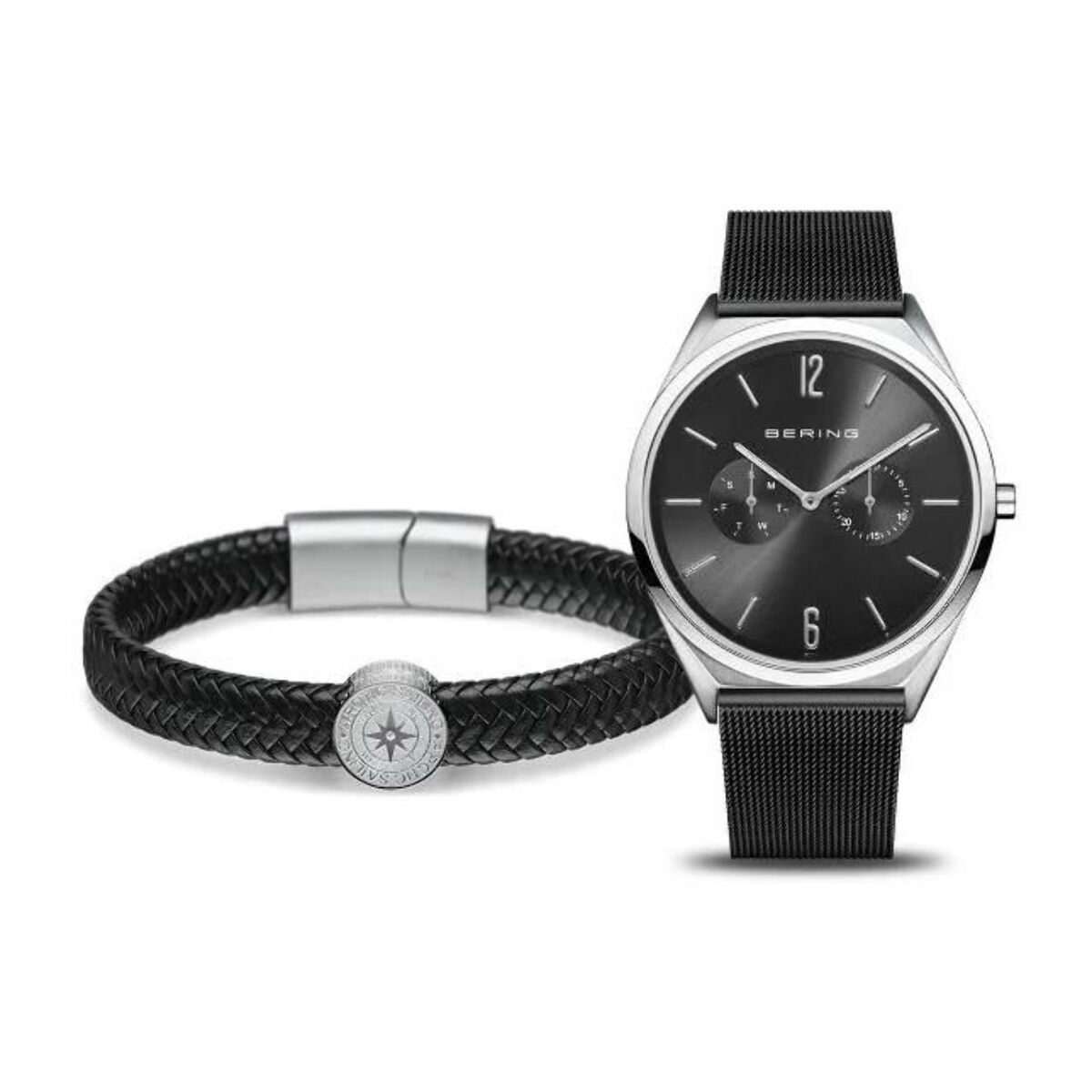 Reloj Bering 17140-102-GWP Hombre Analogico Cuarzo con Correa de Acero inoxidable