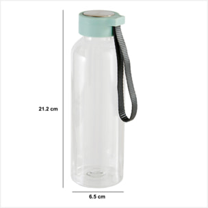 Bouteille en inox et plastique 0,5L