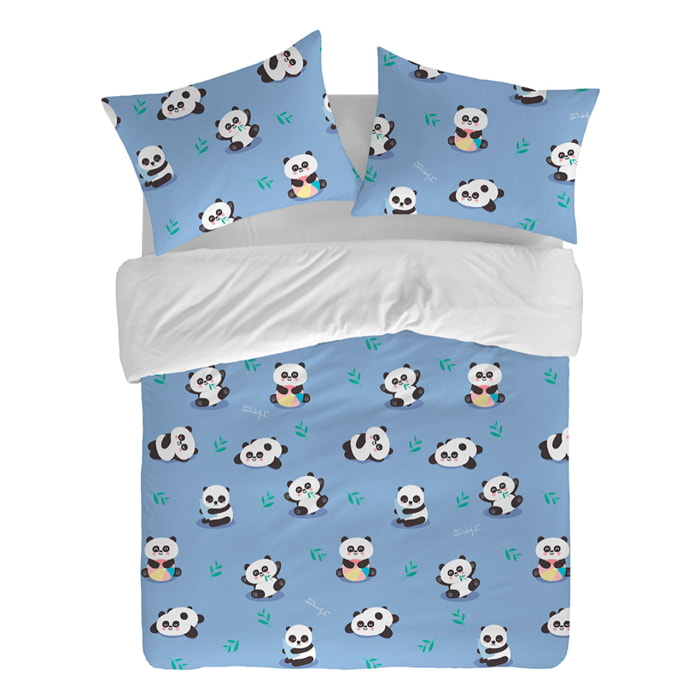 Funda nórdica Mr. Wonderful Pandas - 100% algodón -