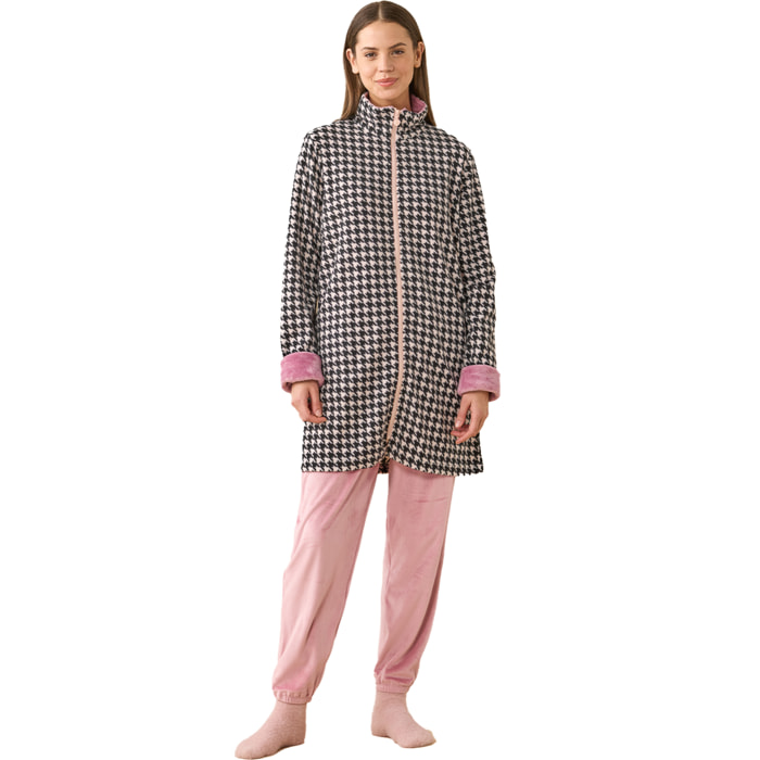 Vestaglia donna micropile articolo poule. Noidinotte