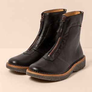 Botines N5581 SOFT NAPPA BLACK/VOLCANO color Black