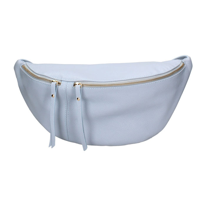 Borsa a tracolla da donna Made in Italy - Modello Caelia Plus - 100% pelle - 47.0 x 28.0 x 2.0 cm