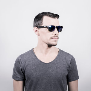 Occhiali da sole OCEAN Beach Wayfarer neri