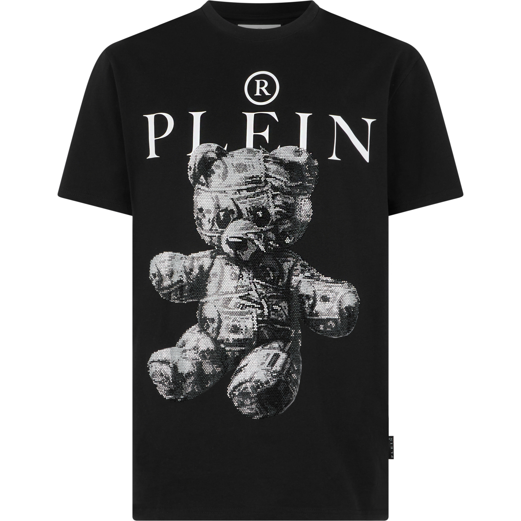 PHILIPP PLEIN Camiseta de cuello redondo y manga corta TEDDY