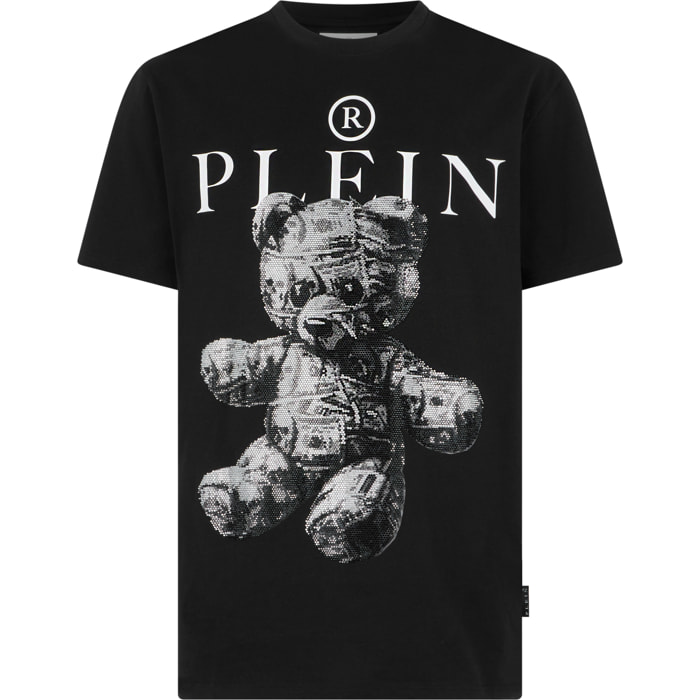 PHILIPP PLEIN Camiseta de cuello redondo y manga corta TEDDY