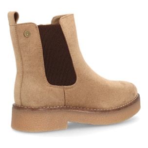 Bota chelsea clásica con cremallera