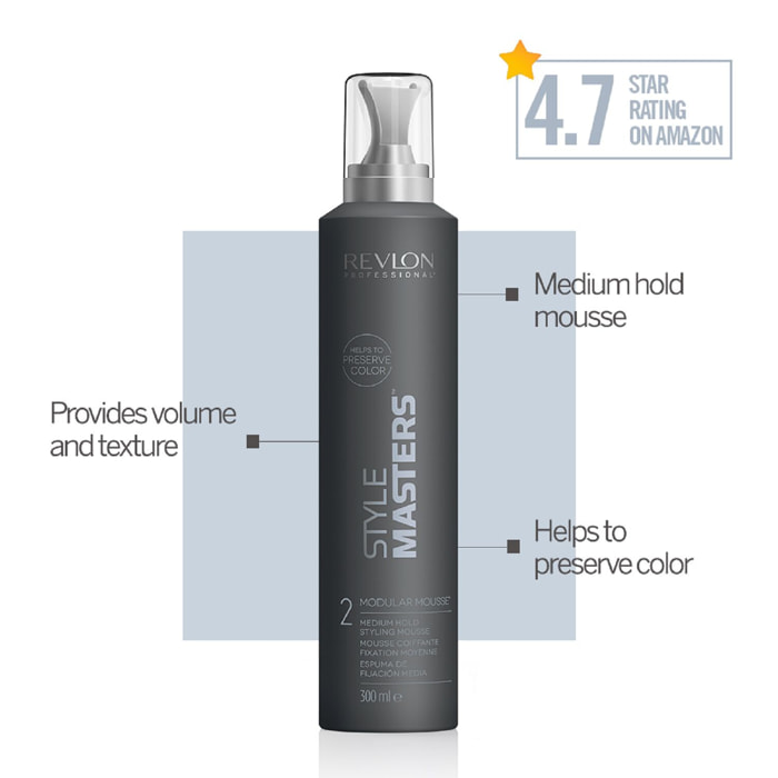 Style Masters - Mousse Coiffante et Fixante 300 ml