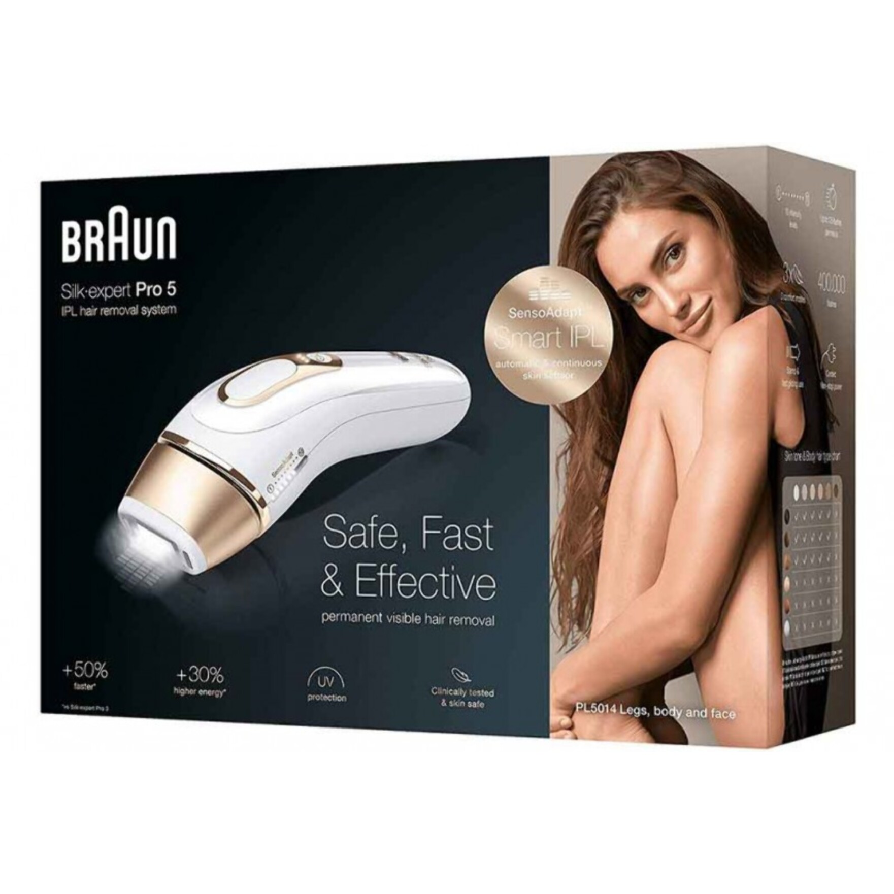 Depiladora de Luz Pulsada Braun Silk-Expert Pro 5 IPL5014