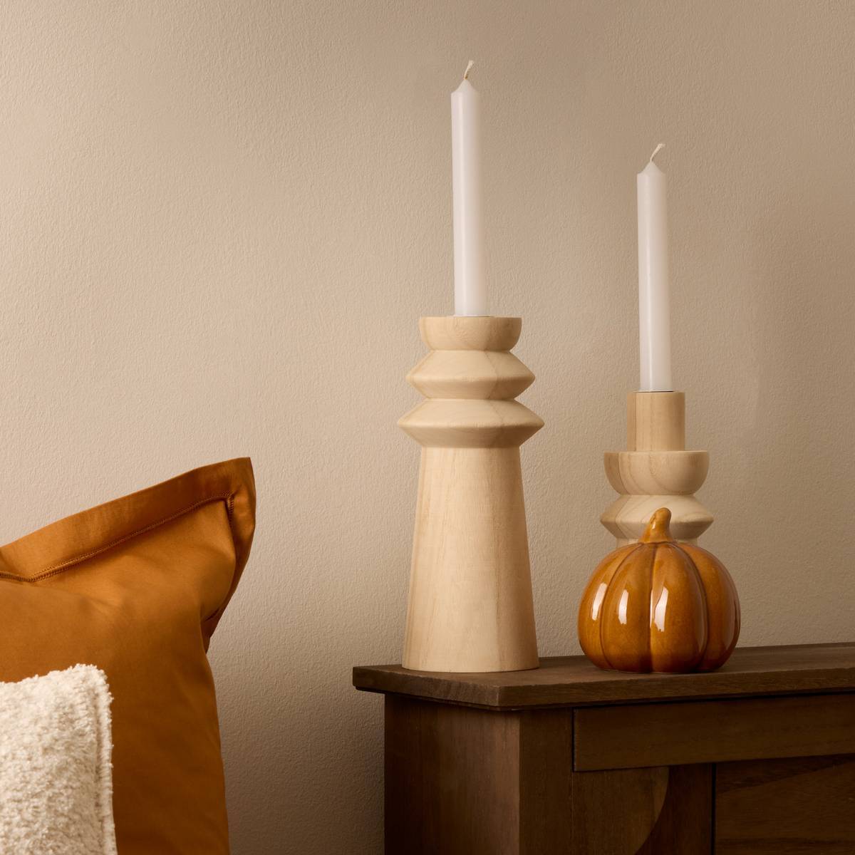 Objet déco citrouille Automne 10,5x10cm