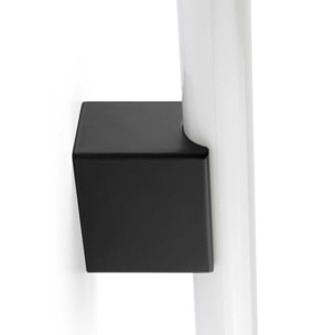 CALMA Aplique linestra negro 7W