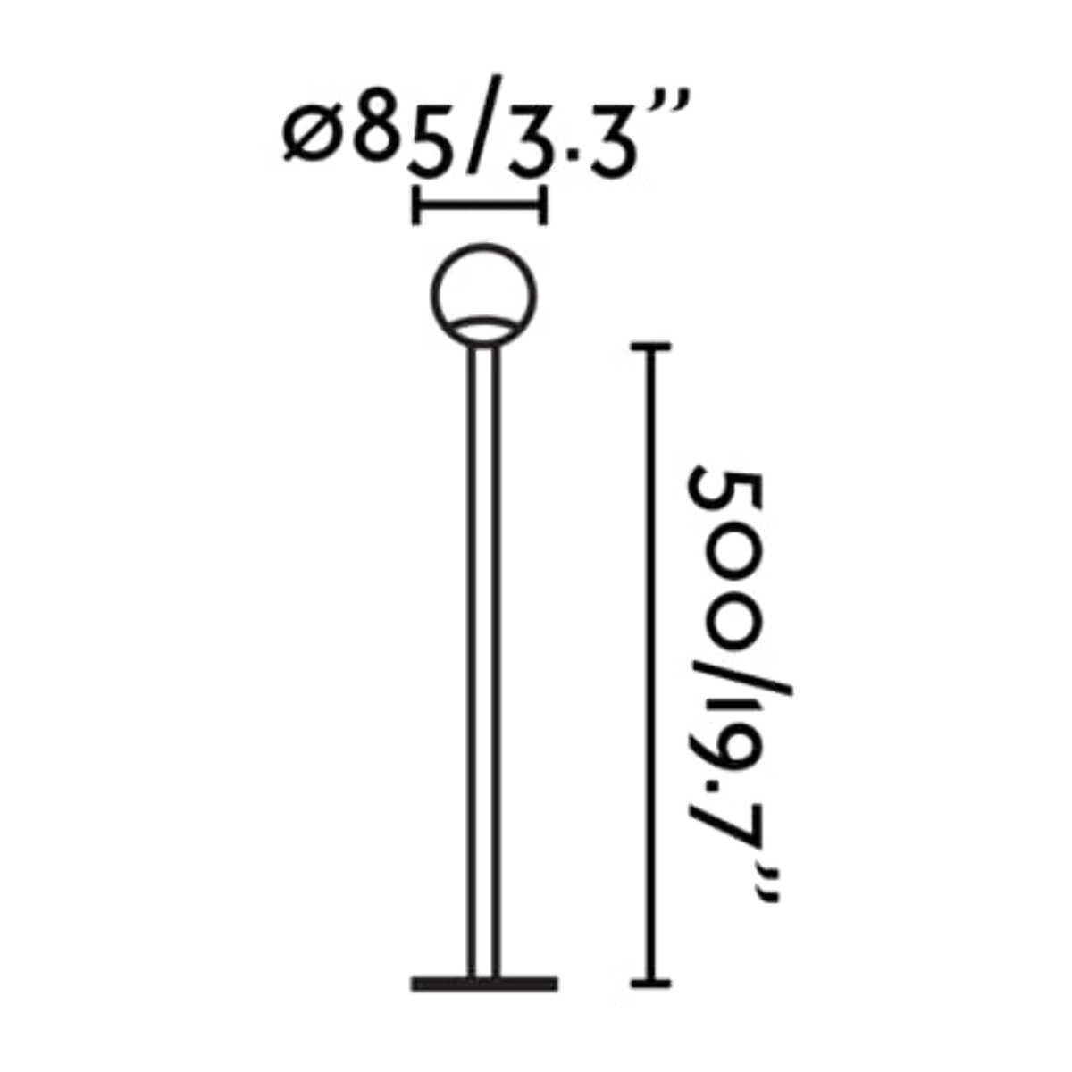 CUCA 500 Baliza negra
