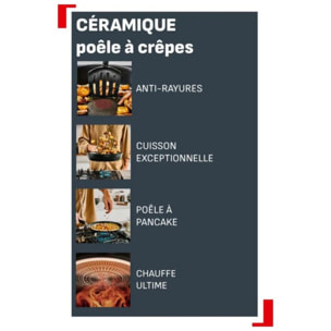 Crêpière TEFAL 28cm Excellence +