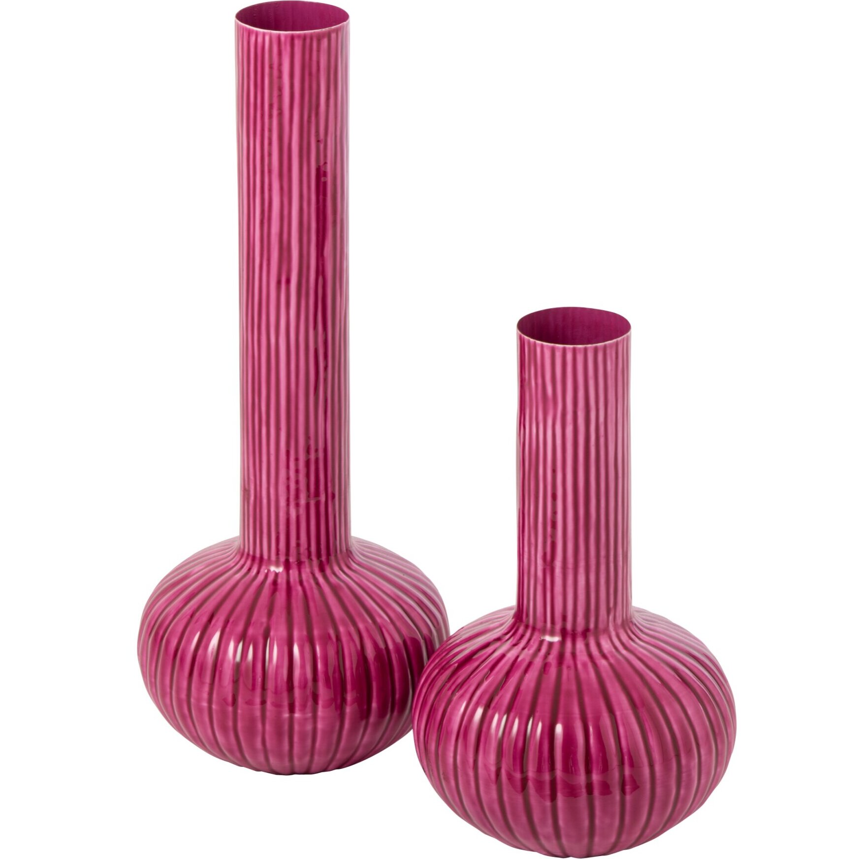 J-Line vase - fer - fuchsia - large