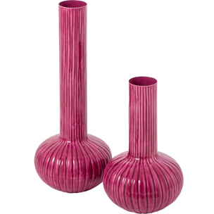 J-Line vase - fer - fuchsia - large