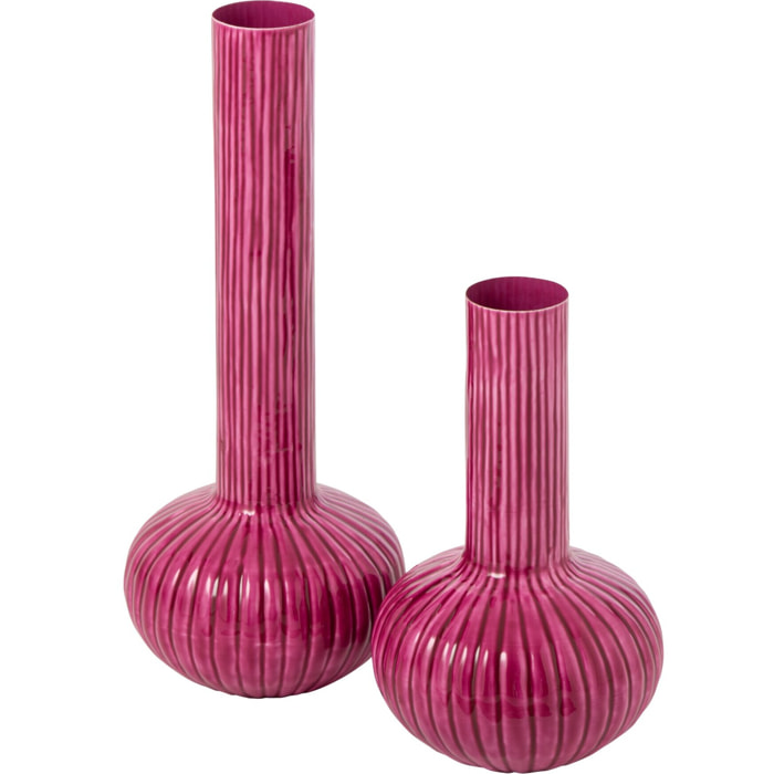 J-Line vase - fer - fuchsia - large