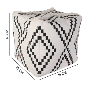 Pouf Berbere Mirage 45x45x45cm - Lot De 2