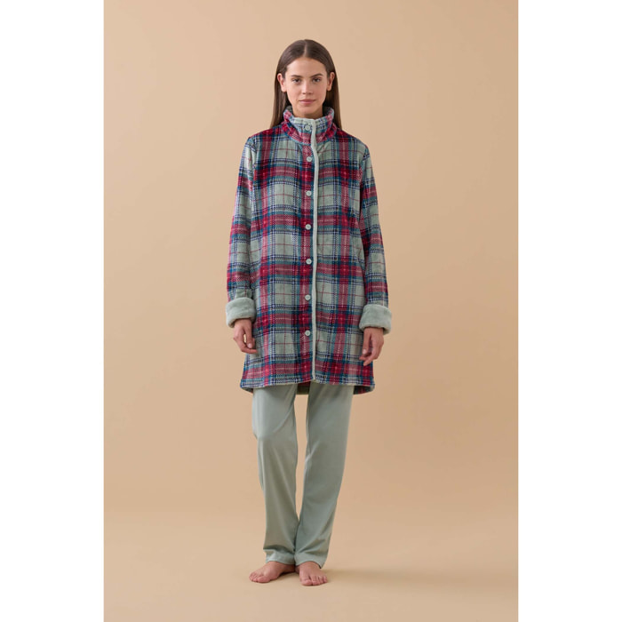 Vestaglia donna winter trish in coral Noidinotte