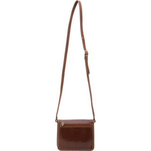 Borsa a tracolla da donna - Modello False - Vera pelle - 20.0 x 16.0 x 7.0 cm