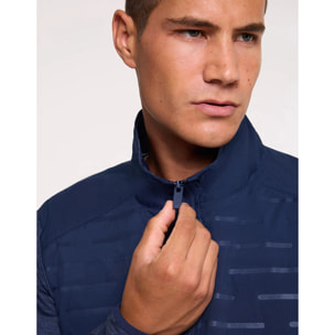 Chaqueta Cremallera Azul Marino - Phu
