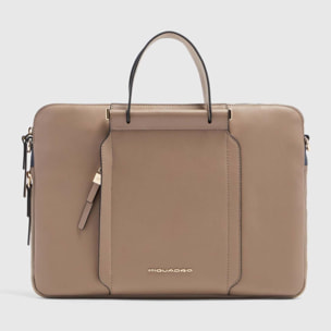 Piquadro Borsa da lavoro donna porta pc 14", espandibile
