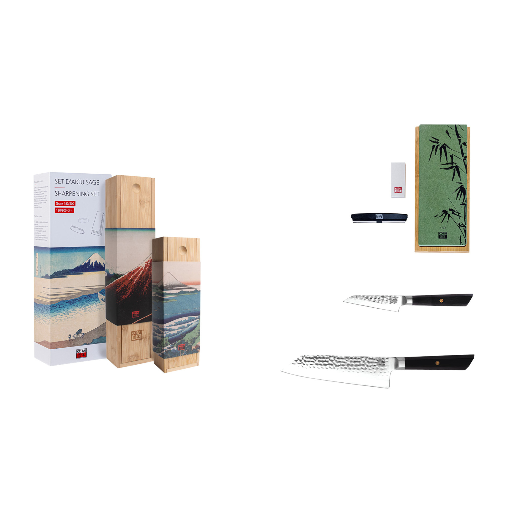 Set básico de cuchillos (3 piezas) - Colección Bunka