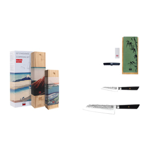 Set básico de cuchillos (3 piezas) - Colección Bunka