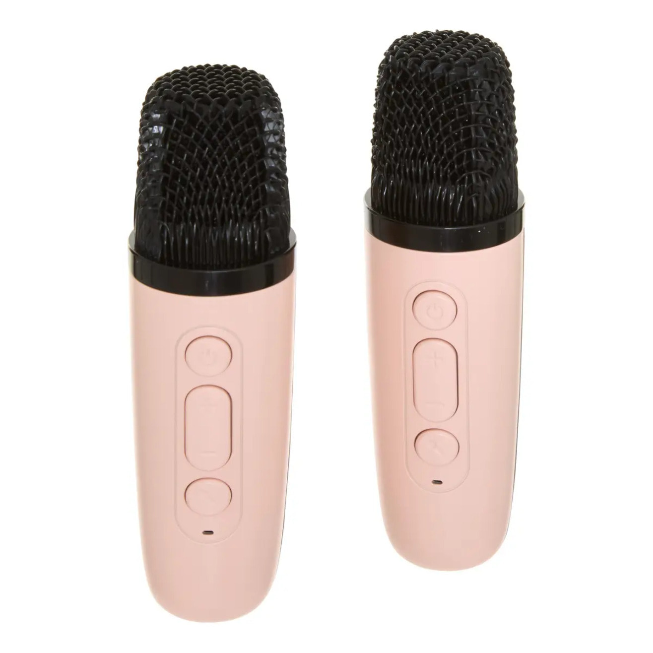 Set Karaoké Kara avec enceinte portable et 2 micros rose