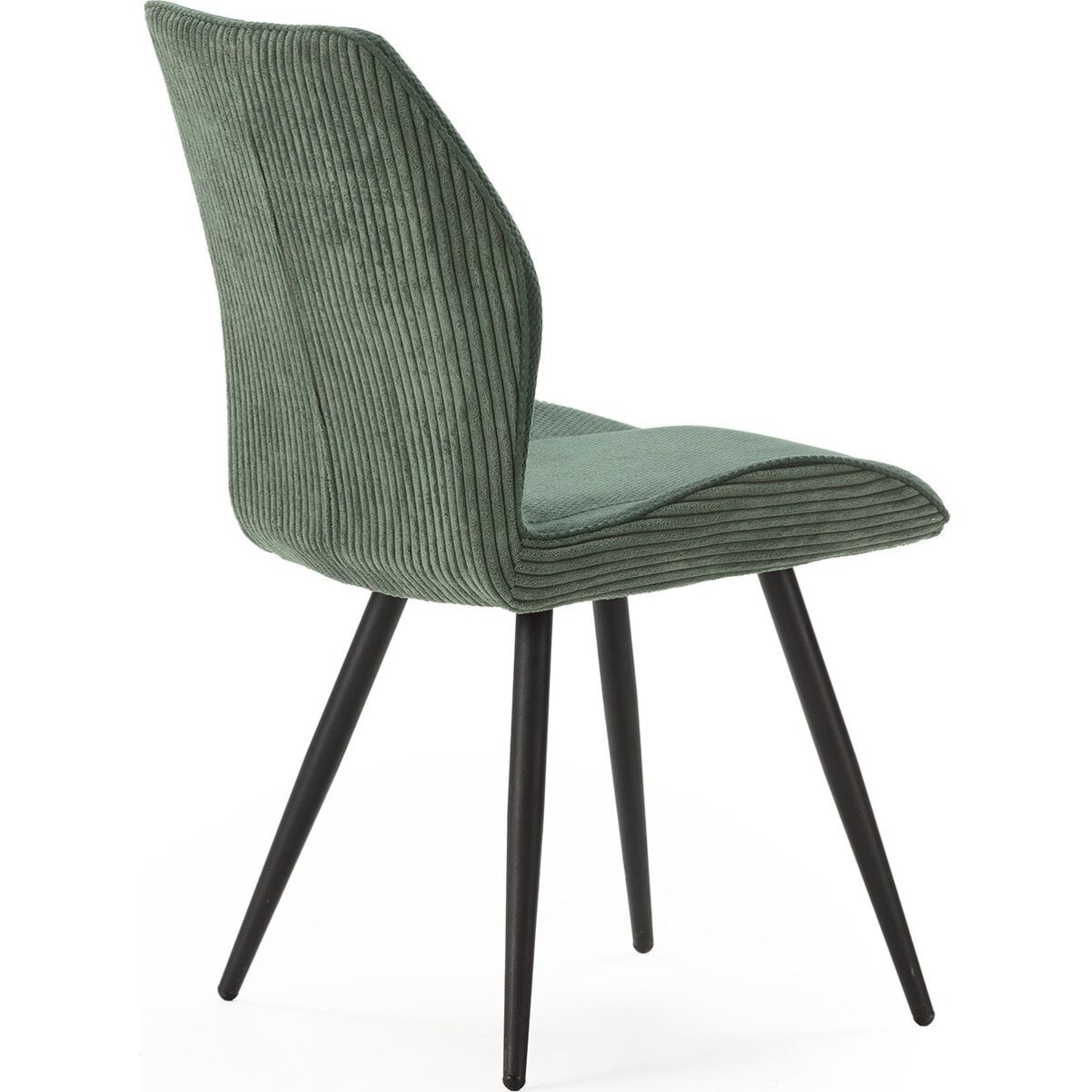 Lot de 2 chaises en velours côtelé - LYKKE